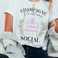 T-shirt grafica Champagne Social Club
