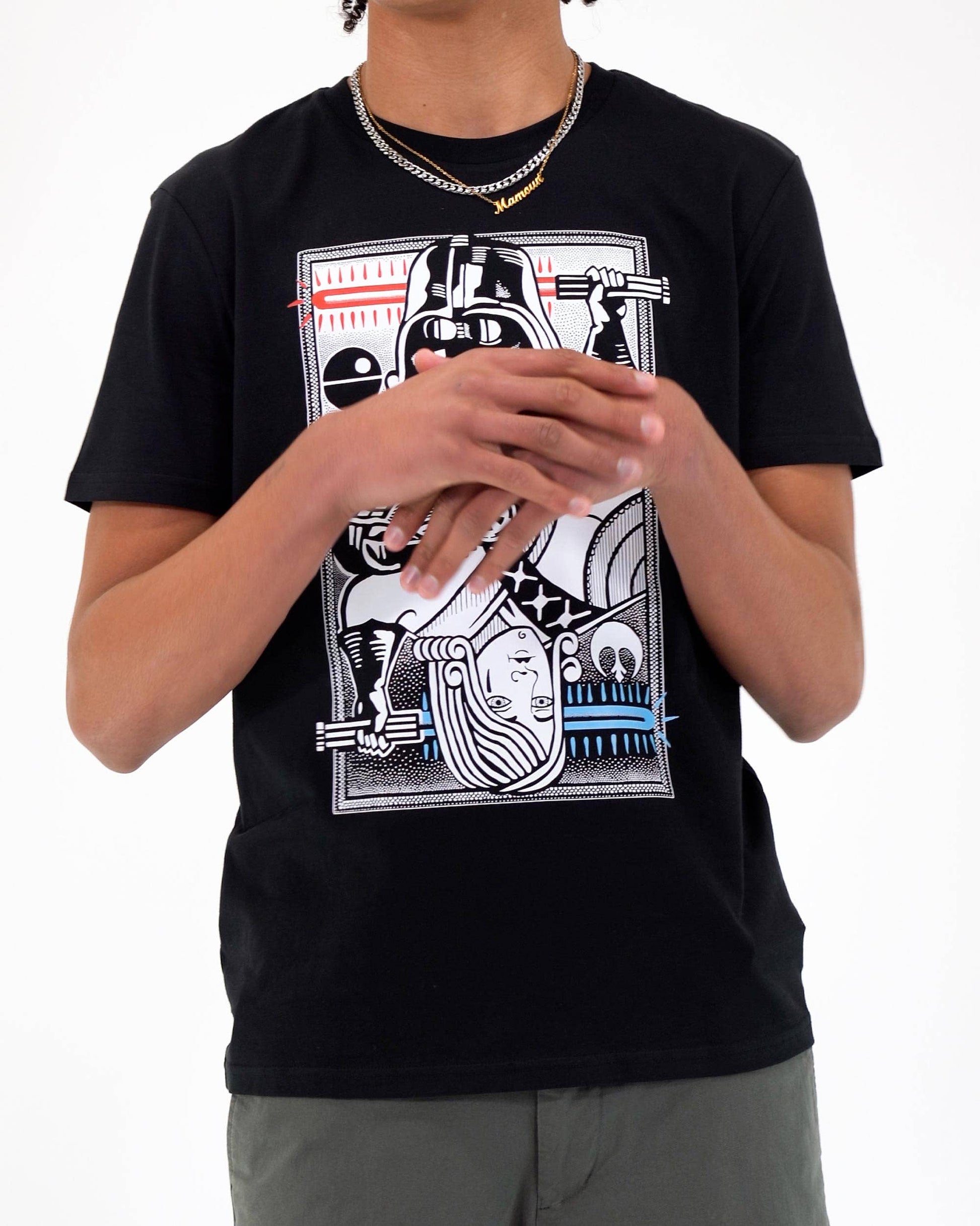 T-shirt Star Wars Darth Vader vs Anakin Tattoo