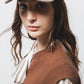 Gilet in maglia rasata girocollo