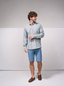 Camicia Oxford uomo a manica lunga