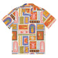 Camicia da piscina Calypso oversize unisex con stampa multicolor