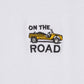 T-shirt Roadtrip in cotone biologico bianca