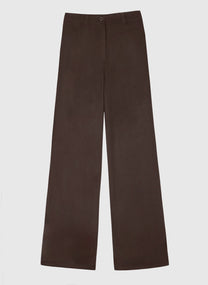 Pantaloni marroni a gamba dritta Phorila