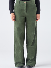 Pantaloni lunghi in velluto a coste