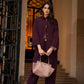 Pantaloni dritti strutturati da donna