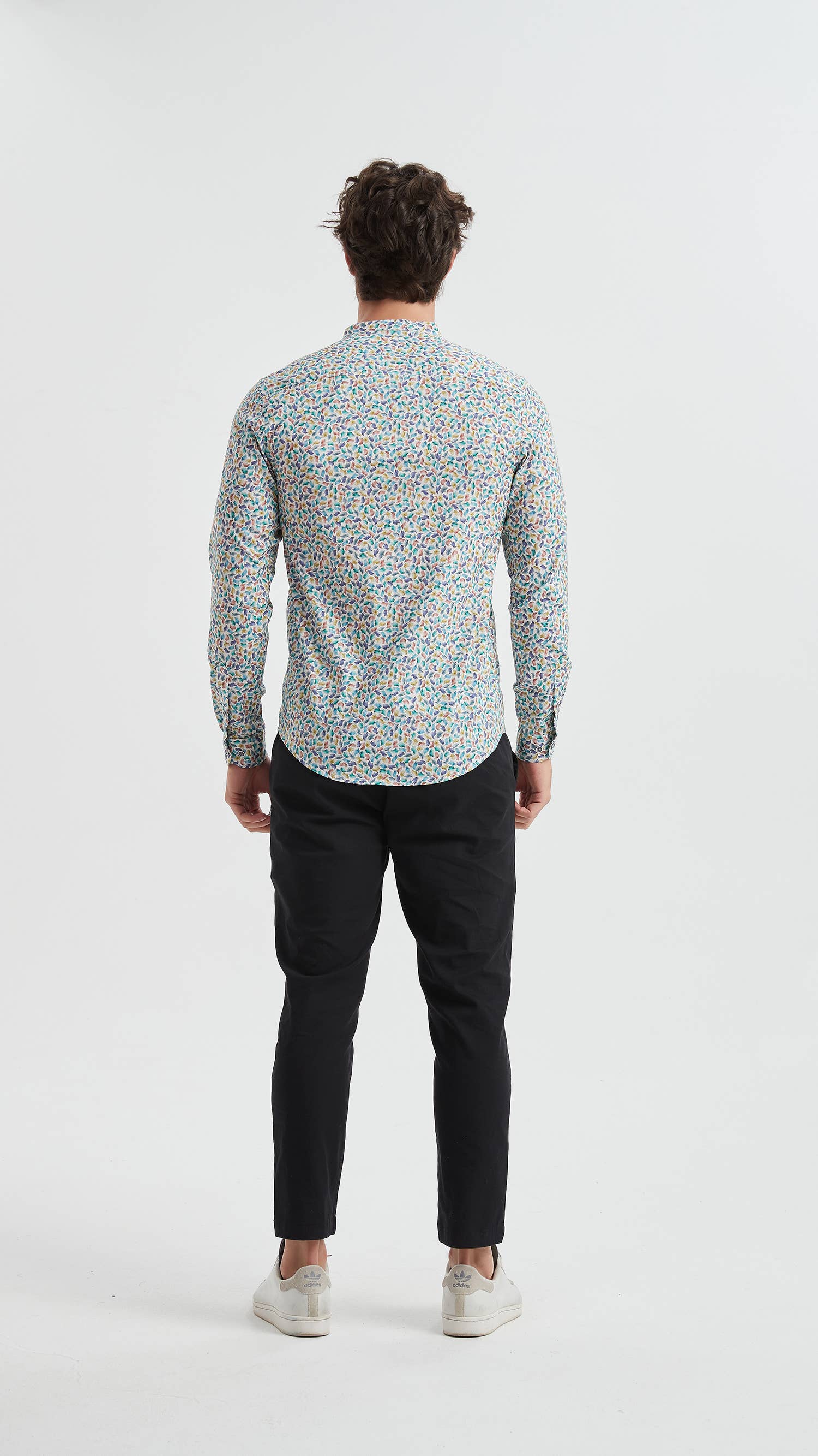 Camicia Premium con stampa digitale multicolor