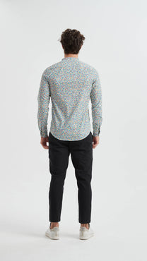 Camicia Premium con stampa digitale multicolor