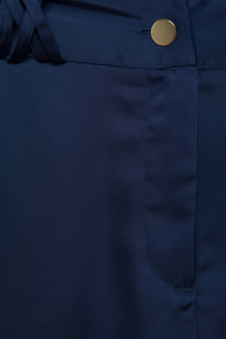 Pantaloni palazzo a gamba larga con tasche