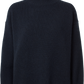 Maglione Mandie in lana d’agnello GOTS blu notte