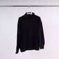 Maglione a collo alto in maglia con maniche aderenti