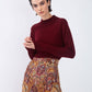 Gonna midi paisley multicolor
