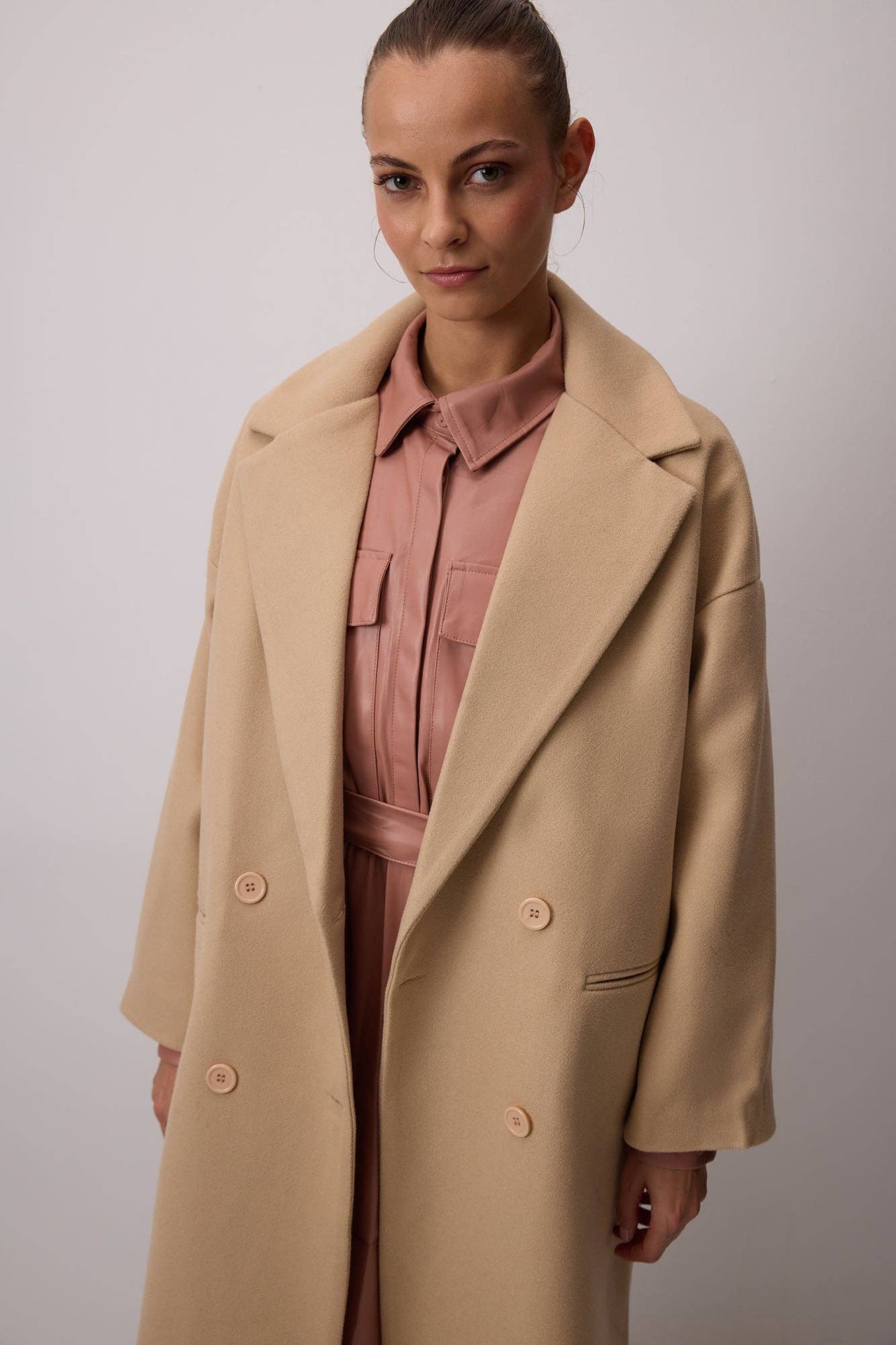 Cappotto oversize lungo