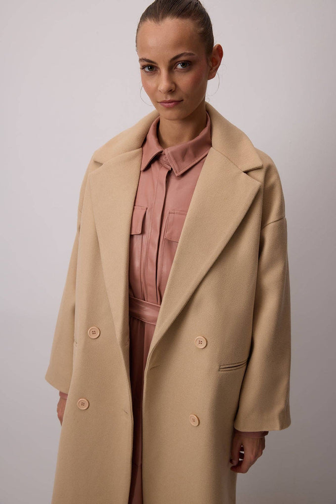 Cappotto oversize lungo