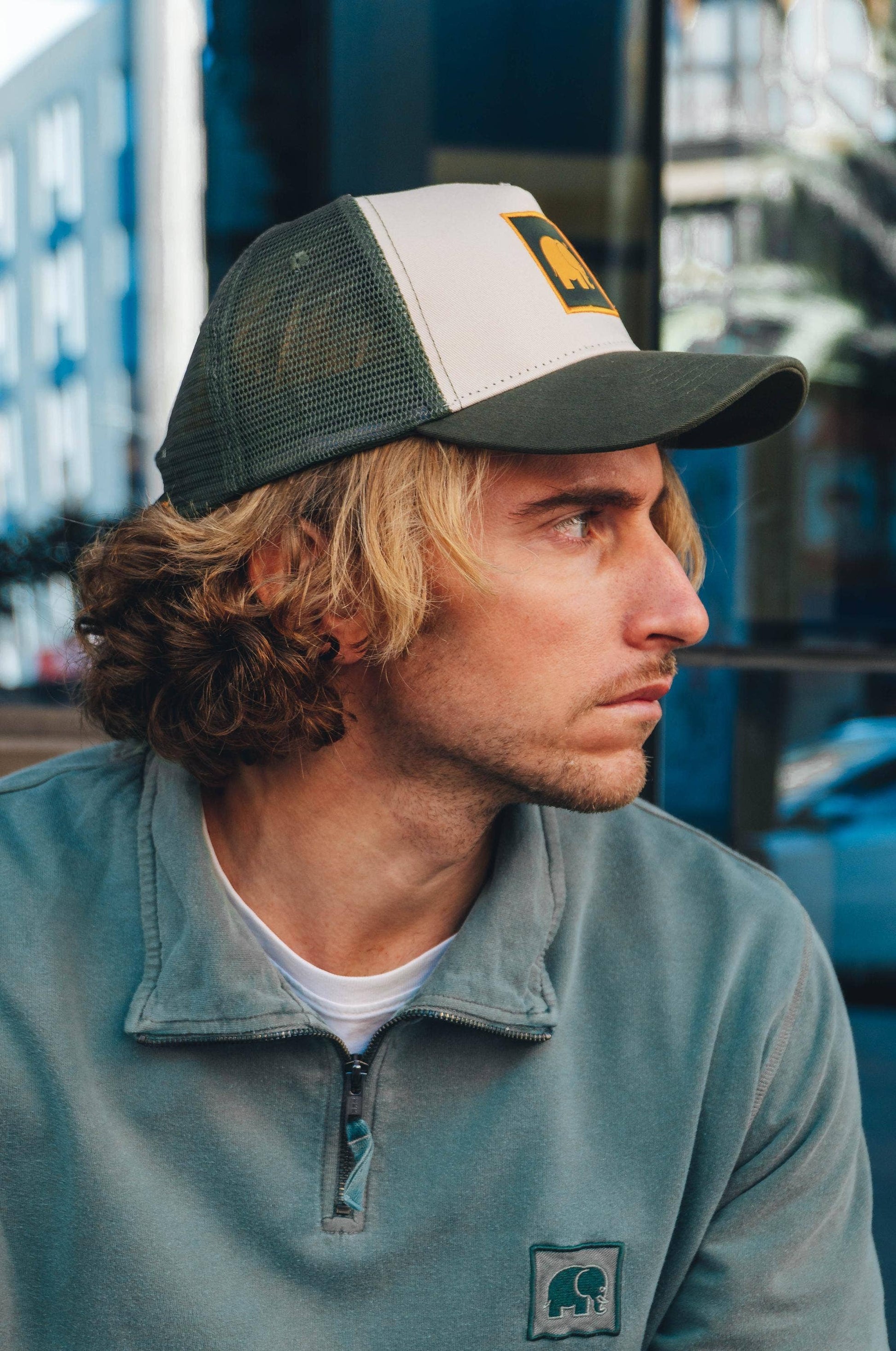 Cappellino Trucker Classico Verde Kombu