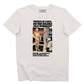 T-shirt unisex in cotone organico con stampa cinema
