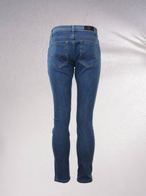 Jeans skinny in denim blu