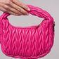Borsa a tracolla a mezzaluna Alcochor con zip