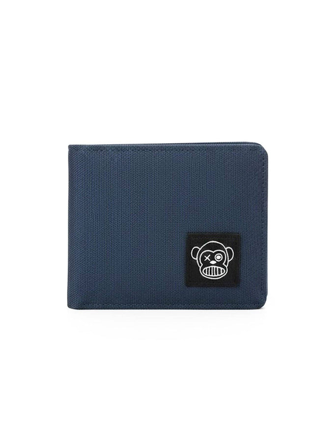Portafoglio da uomo con portamonete e protezione RFID Blu Scuro