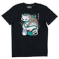 T-shirt unisex in cotone biologico con stampa Totoro manga