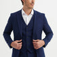 Abito uomo tre pezzi blu