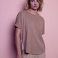 T-shirt donna in cotone 100% dal fit ampio