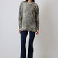 Tunica in maglia animalier leopardata