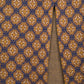 Gonna midi jacquard a motivo geometrico con vita elastica