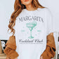 T-shirt oversize con grafica Margarita Cocktail Club