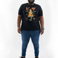 T-shirt Yokai Pizza vintage giapponese in cotone biologico
