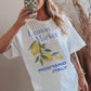 T-shirt oversize Lemon Market