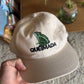 Cappellino baseball in cotone biologico con ricamo rana