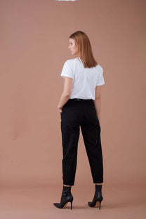 T-shirt bianca con stampa LOVE