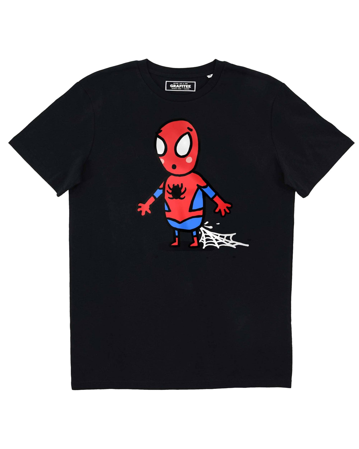 T-shirt unisex umoristica Spider Poop