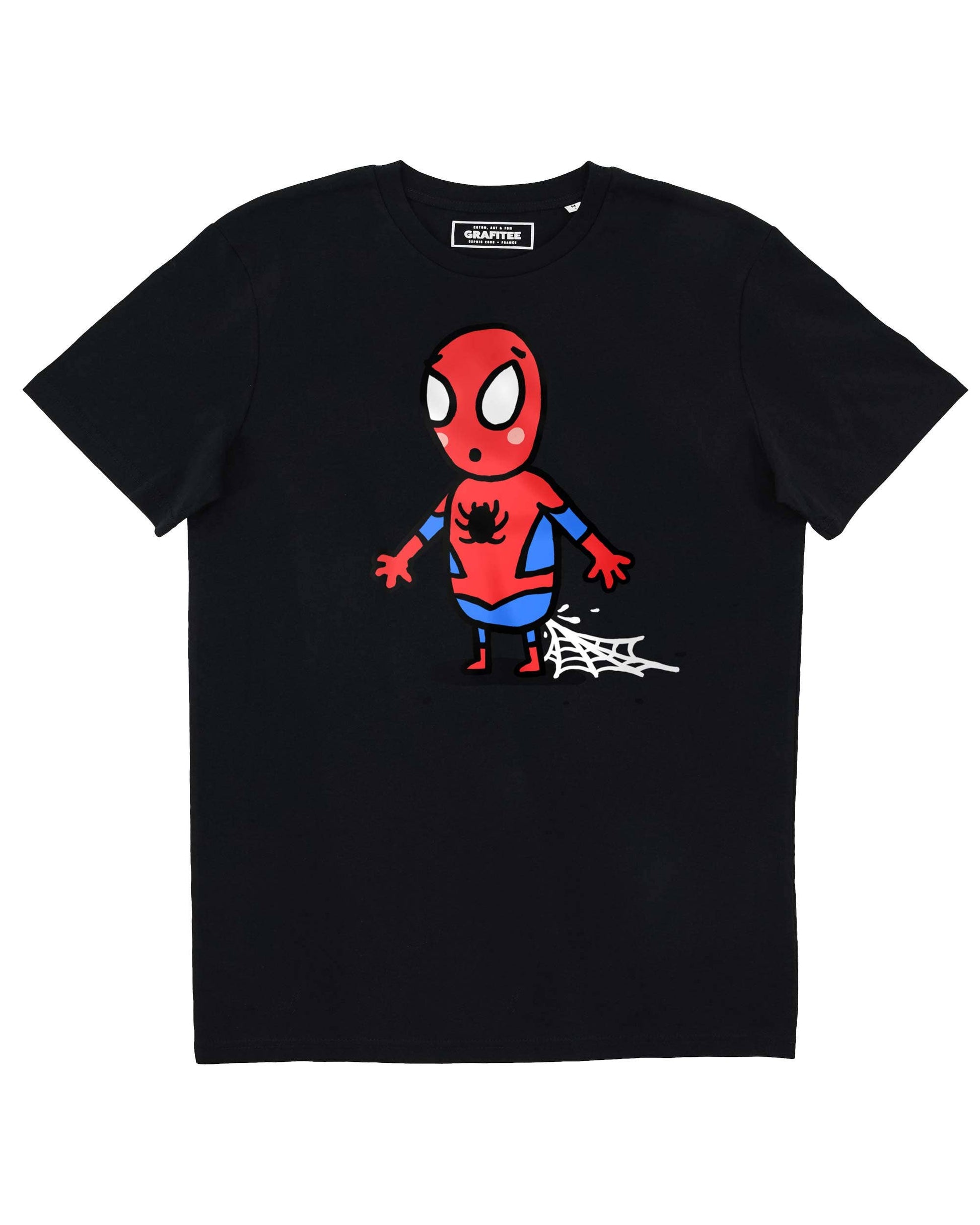 T-shirt unisex umoristica Spider Poop