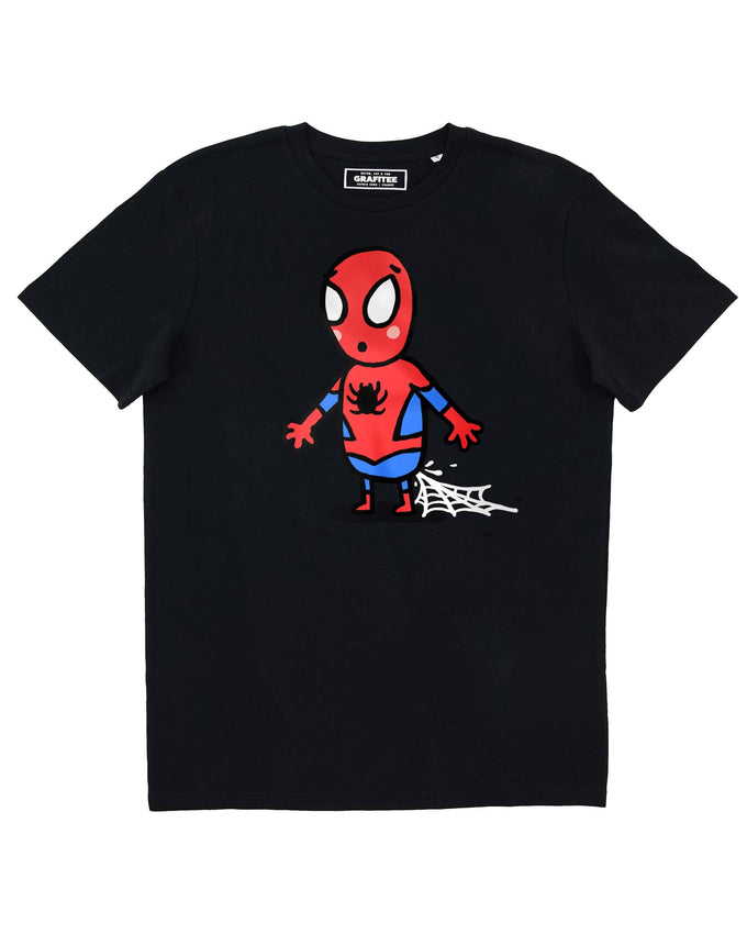 T-shirt unisex umoristica Spider Poop