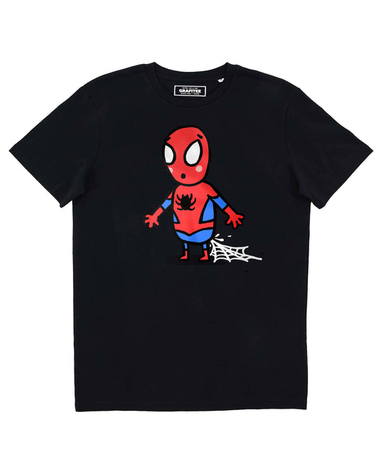T-shirt unisex umoristica Spider Poop