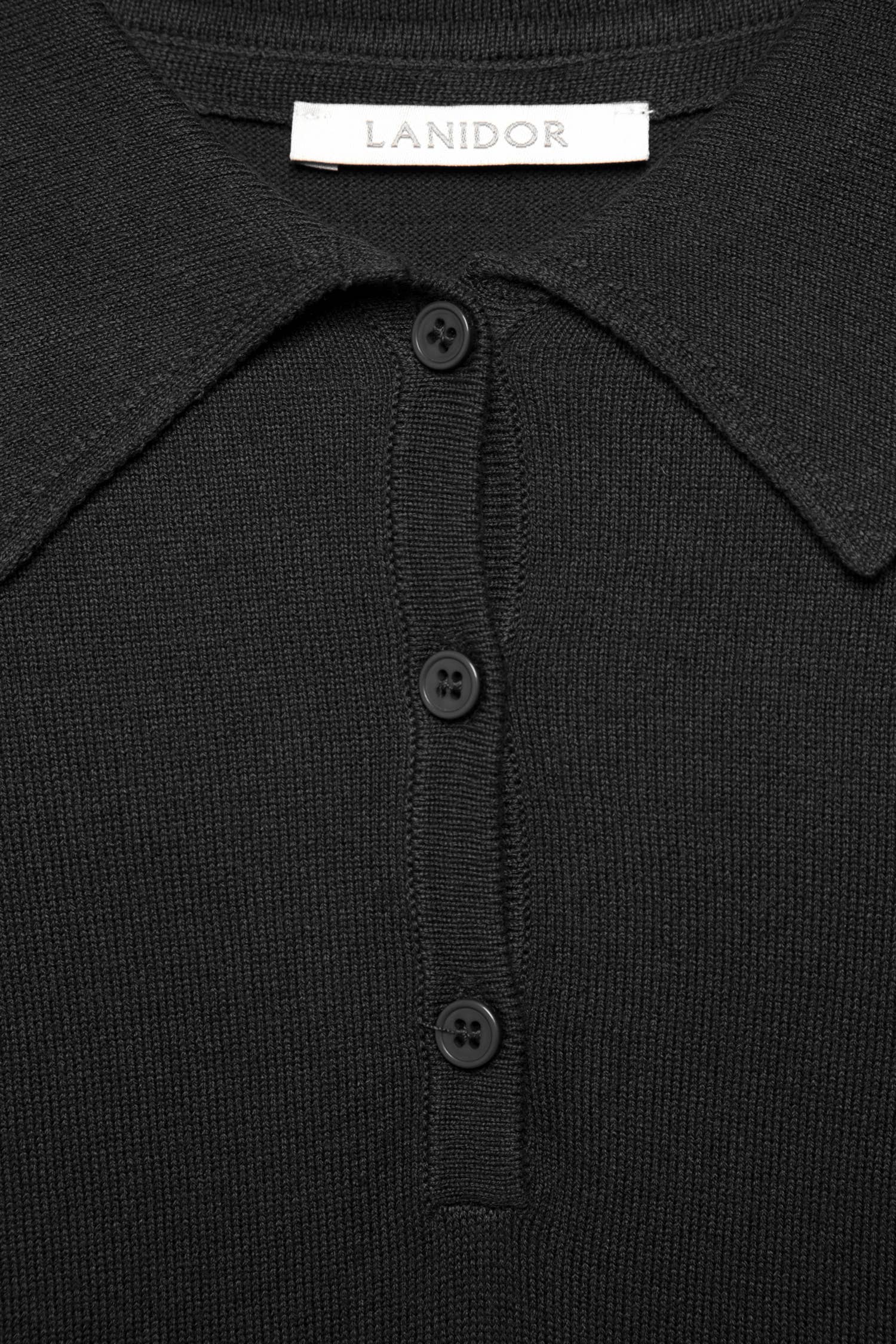 Polo basic a maniche lunghe tinta unita