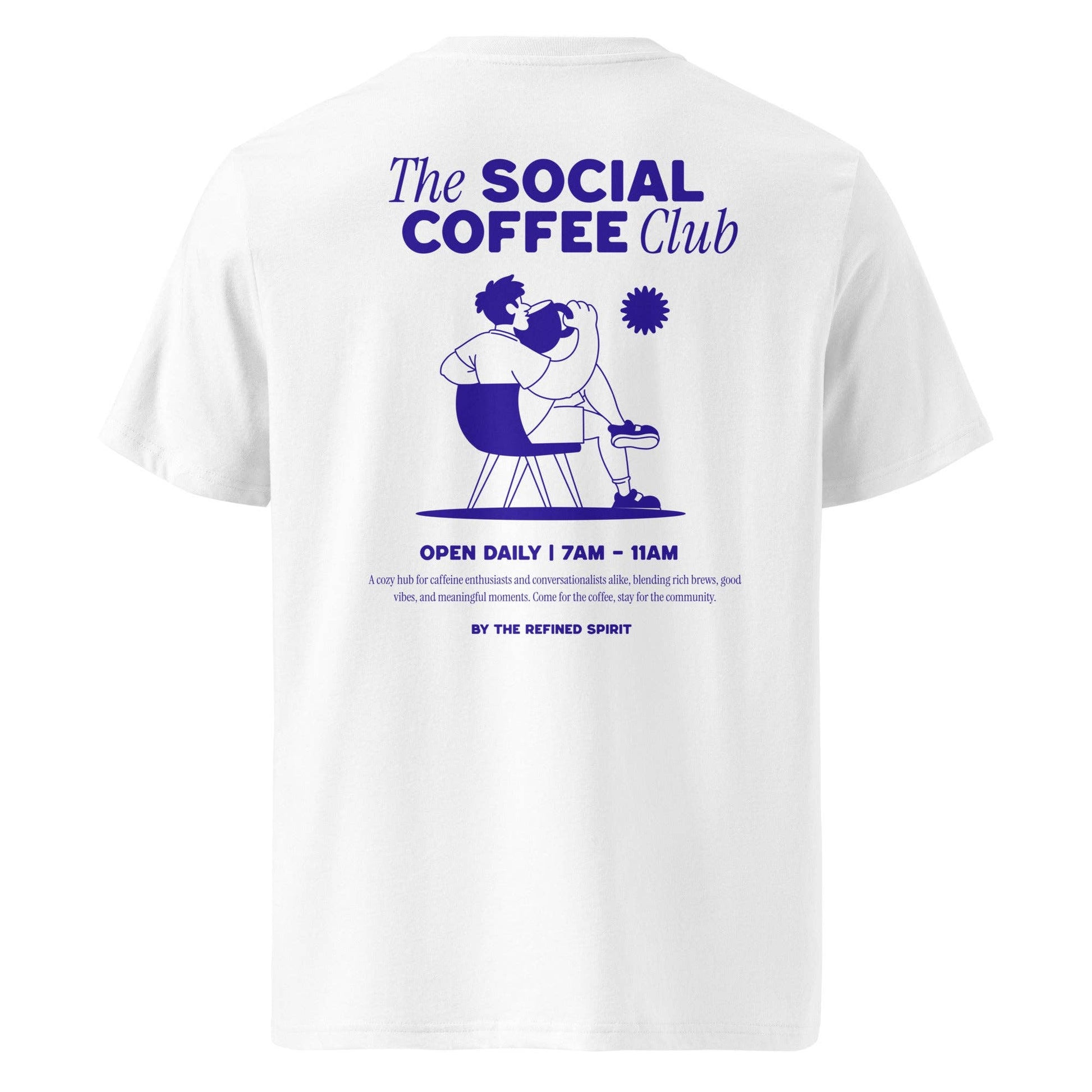 T-shirt unisex in cotone biologico The Social Coffee Club