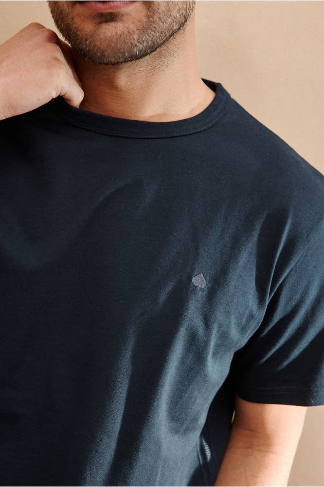 T-shirt Basil in cotone biologico blu notte