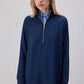 Abito Dritto Lungo con Zip