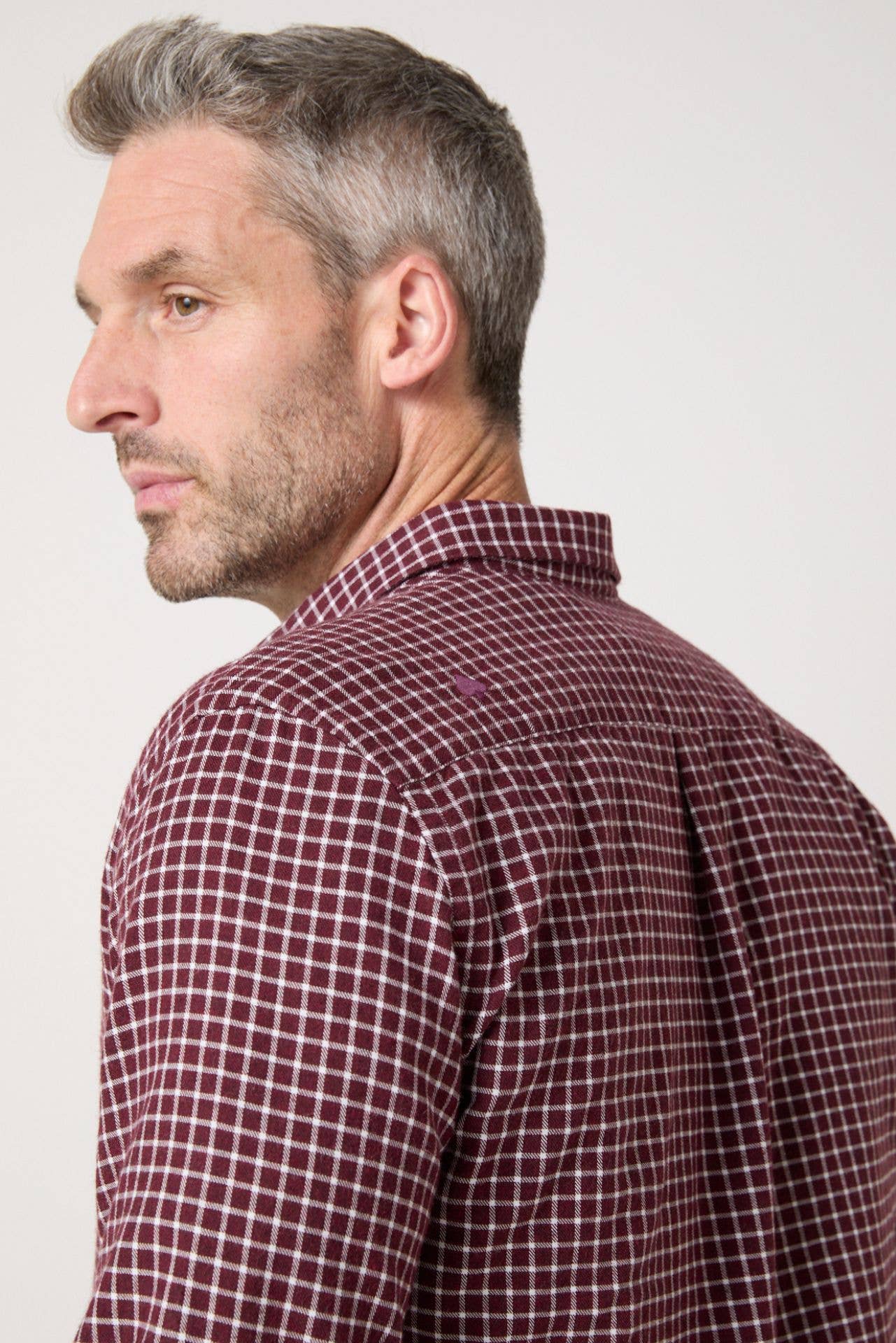 Camicia a quadri Tournoi Field in cotone