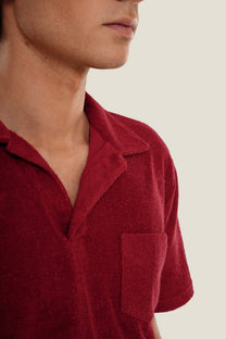 Camicia Dahlia in spugna di cotone