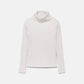 Maglione a maglia strutturata con collo alto