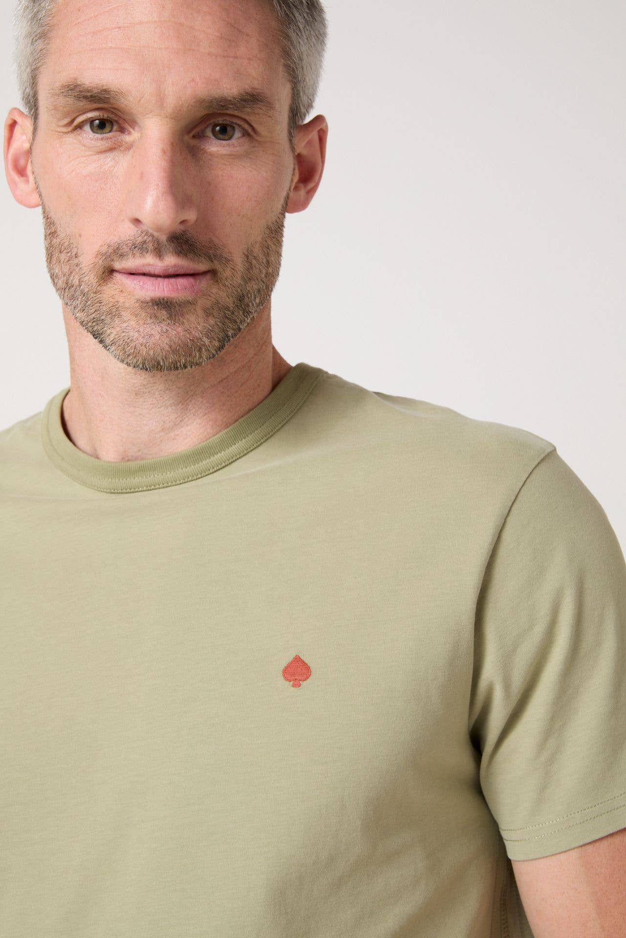 T-shirt in cotone biologico Bart kaki