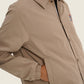 Trench classico beige unisex in cotone organico