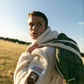 Felpa hoodie Snugger in poliestere riciclato