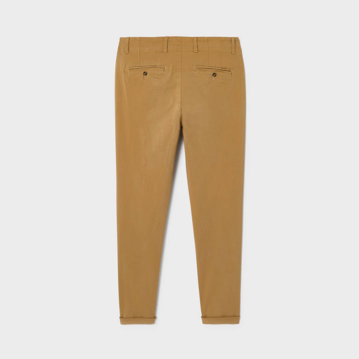 Pantaloni chino beige in cotone