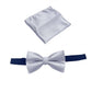 Set papillon preannodato e pochette premium