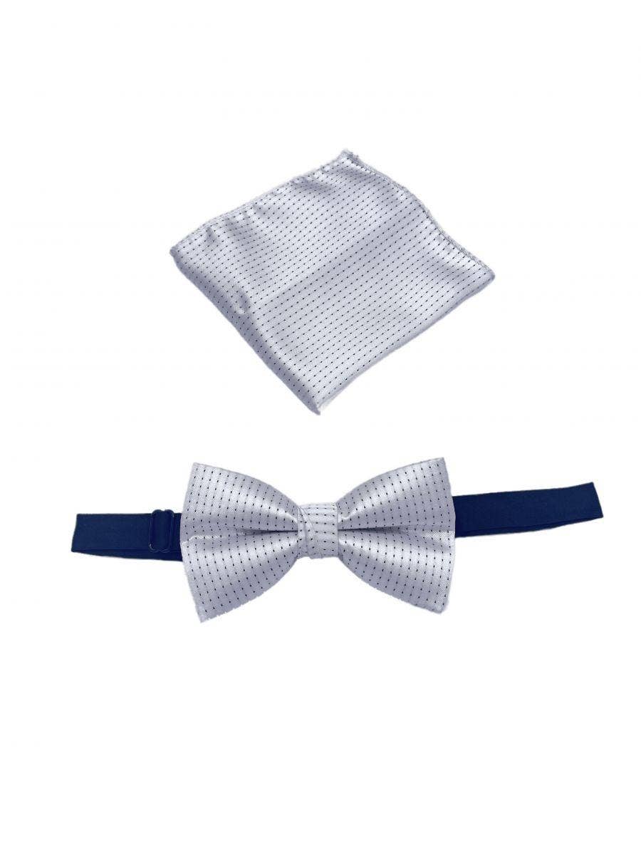Set papillon preannodato e pochette premium
