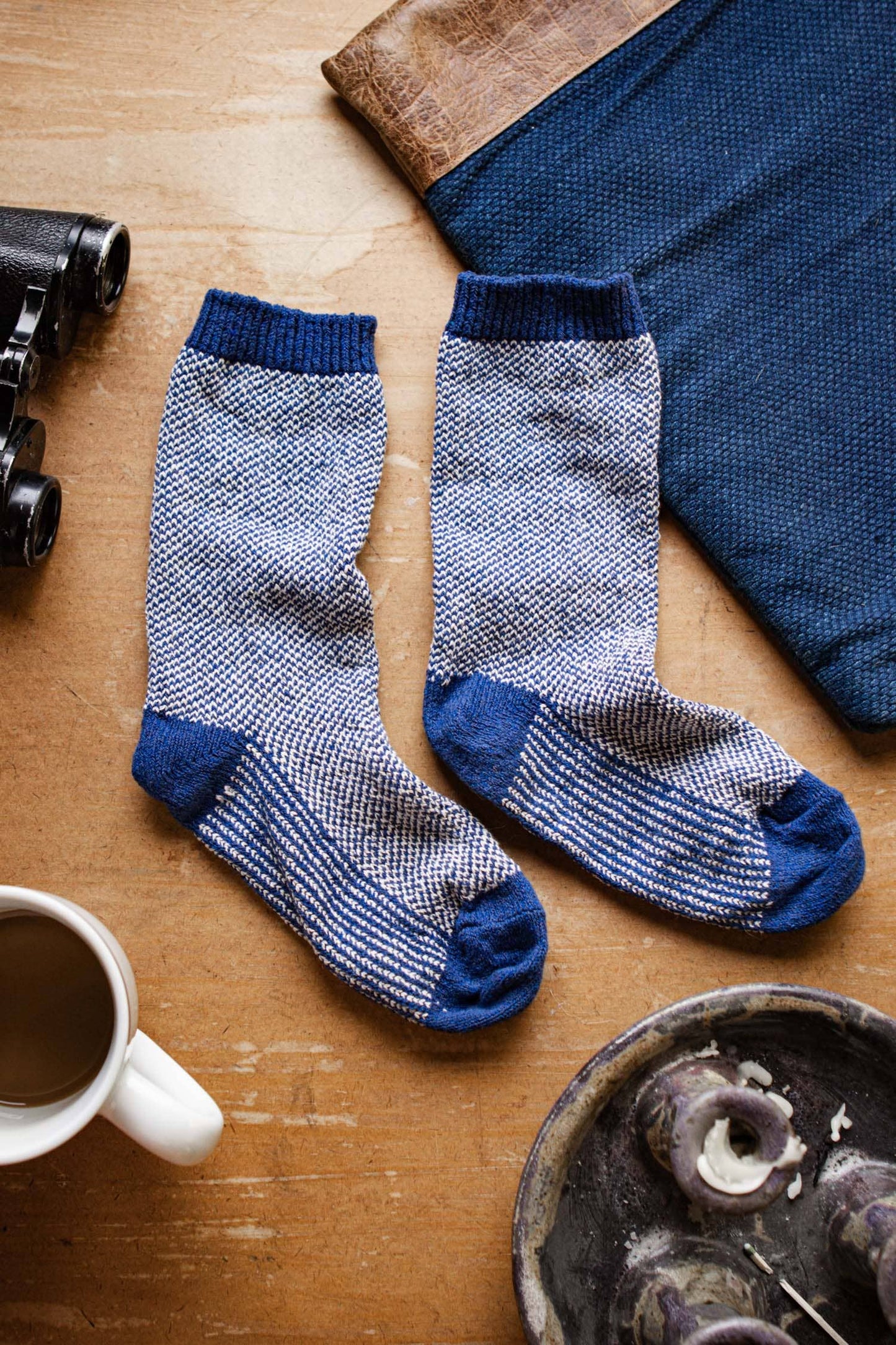 Calzini Helix blu navy